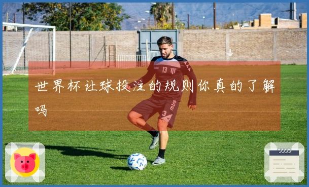 世界杯让球投注的规则你真的了解吗