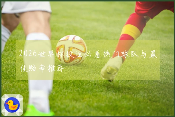 2026世界杯投注必看热门球队与最佳赔率推荐