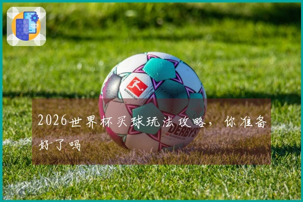 2026世界杯买球玩法攻略，你准备好了吗